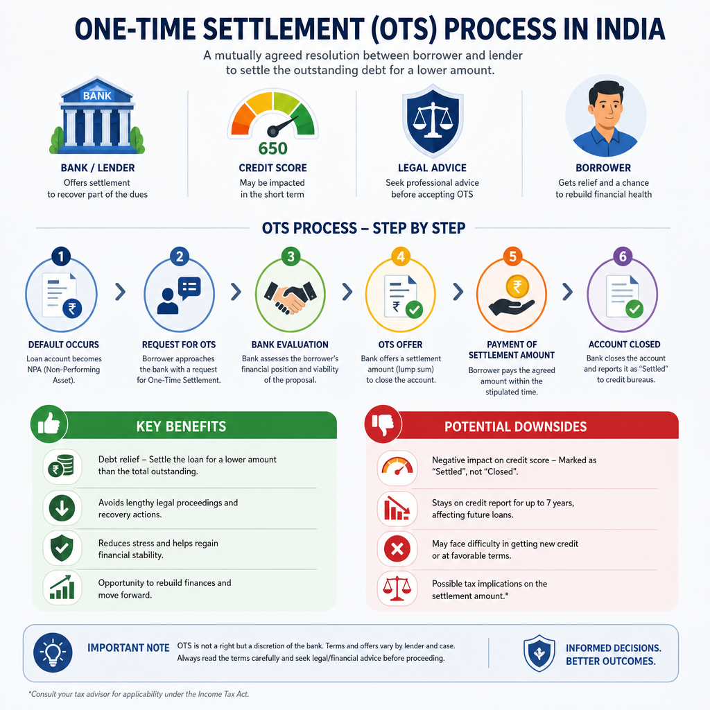 Exploring Loan Settlement Under OTS: Any Downsides?