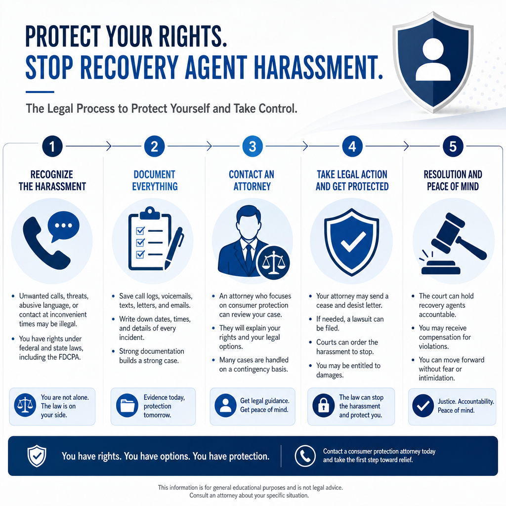 Best Lawyer for Recovery Agent Harassment: AMA Legal Solutions