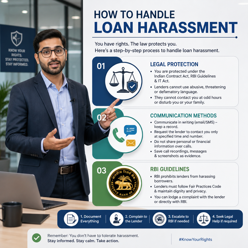 Best Way to Tackle Harassment Due to Personal Loan