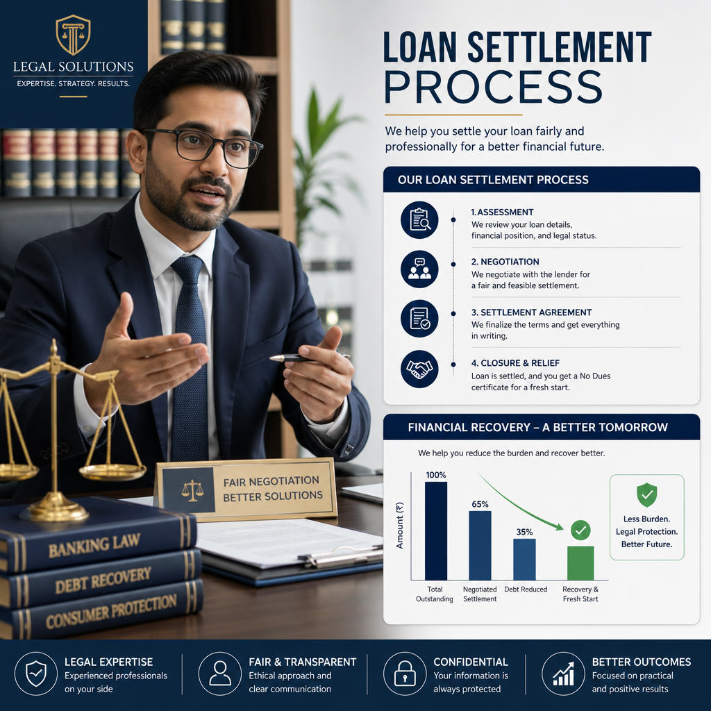 Expert Lawyer for Personal Loan Settlement: Anuj Anand Malik