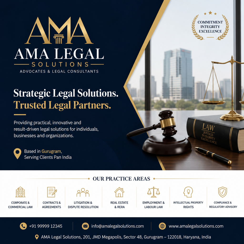 Top Law Firm - AMA Legal Solutions in Gurugram