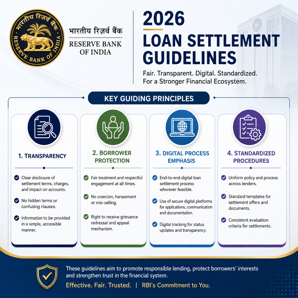 Bank Loan Settlement Rules as per RBI 2026