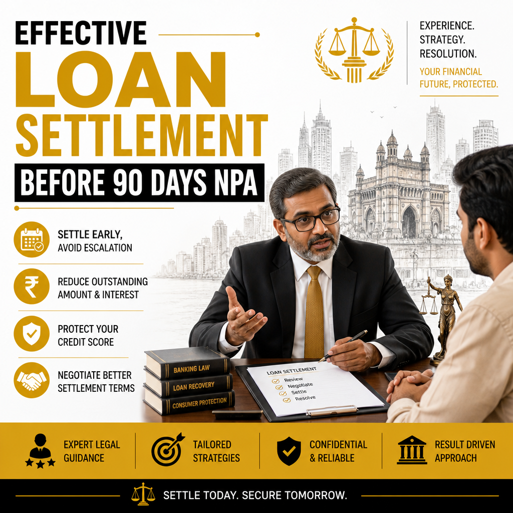 Effective Loan Settlement Before 90 Days NPA