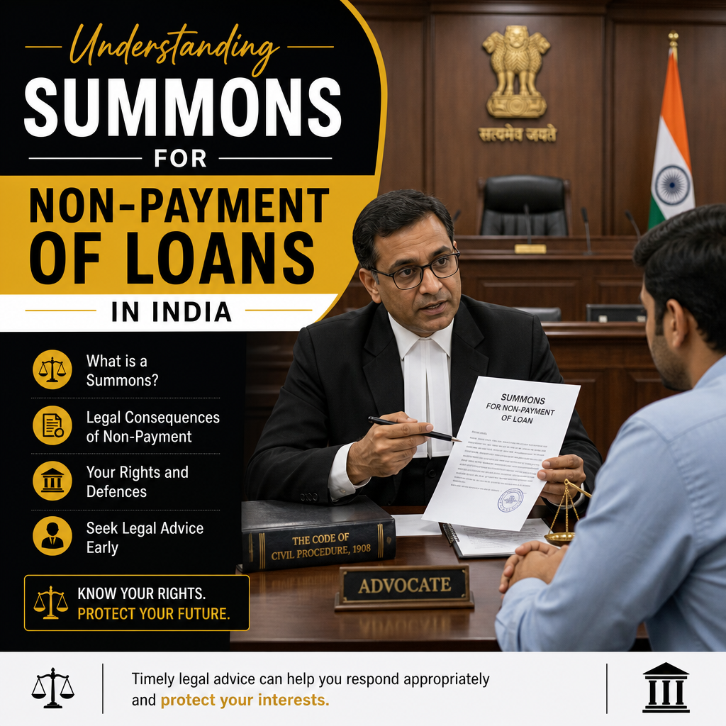 Understanding Summons for Non-Payment of Loans in India