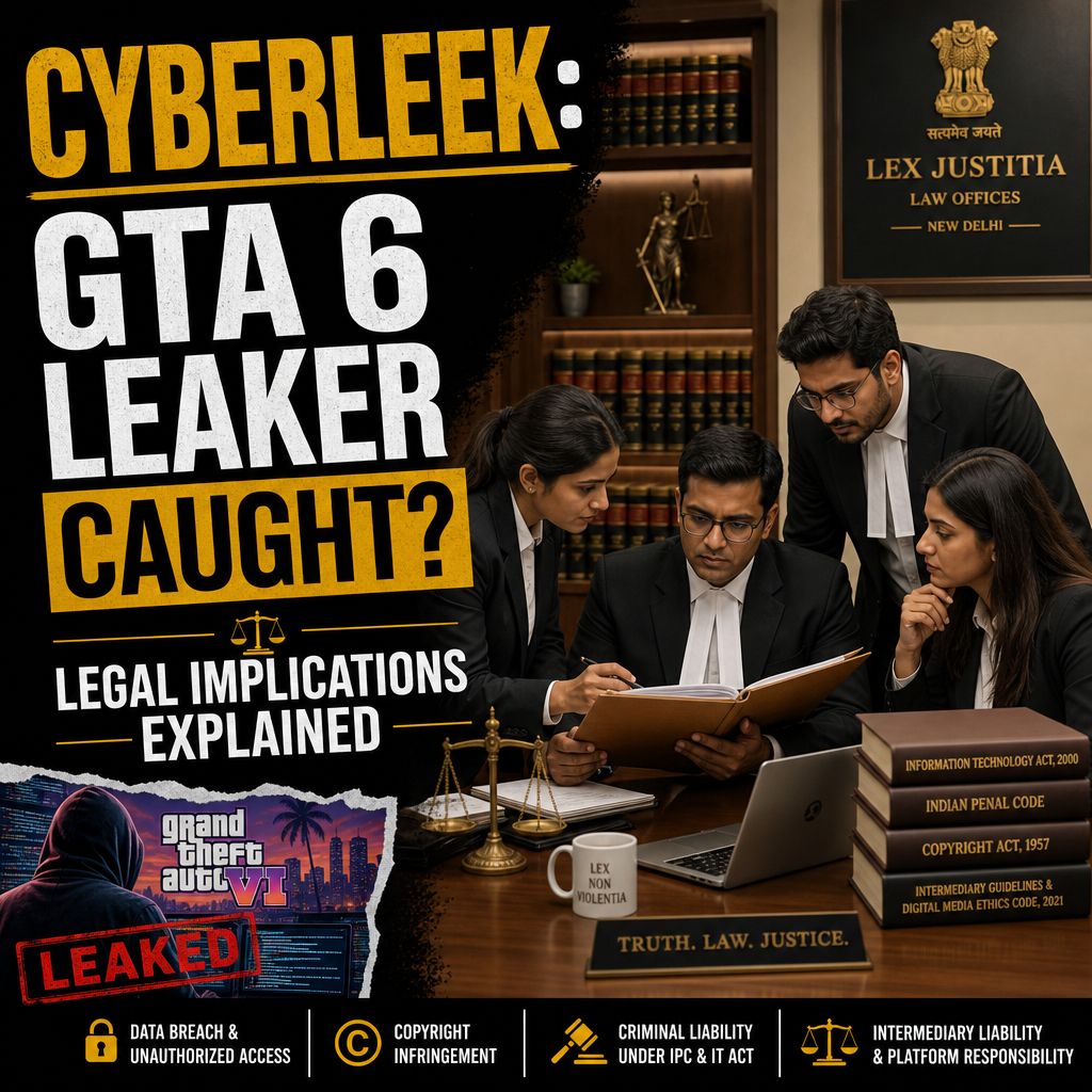 Cyberleek: GTA 6 Leaker Caught? Legal Implications Explained