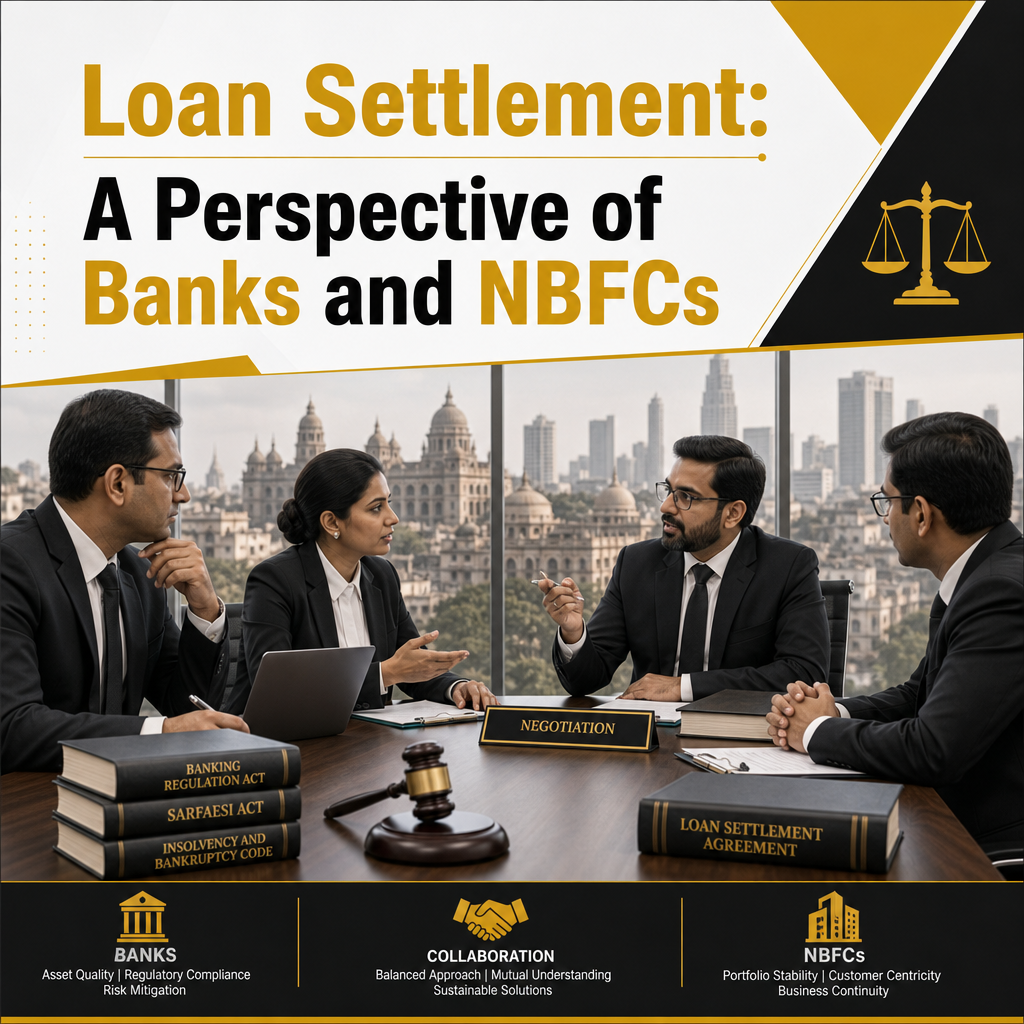 Loan Settlement: A Perspective of Banks and NBFCs