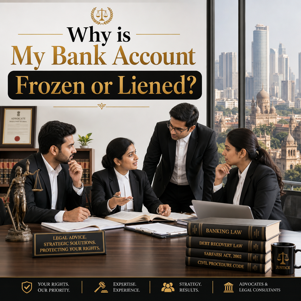 Why is My Bank Account Frozen or Liened?