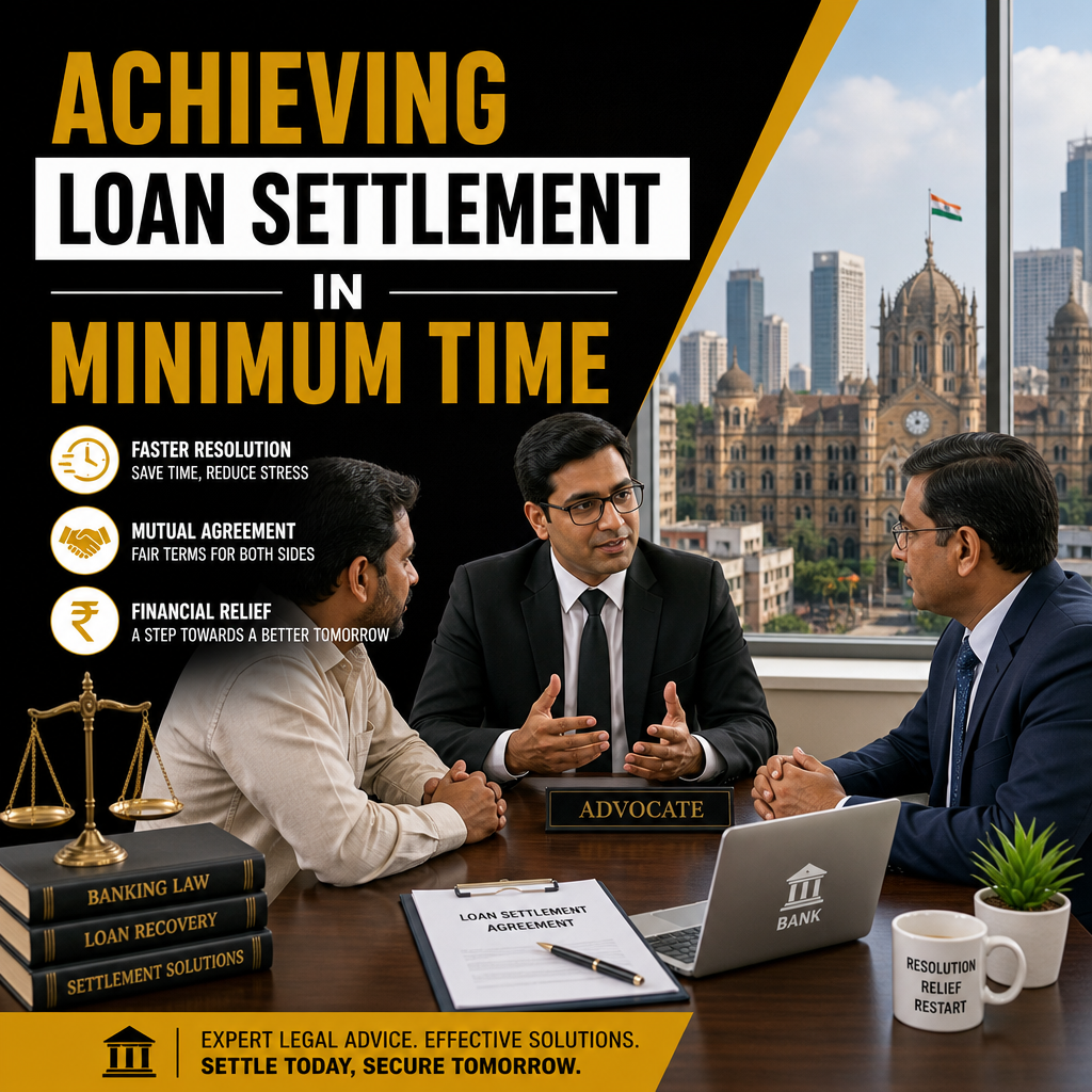 Achieving Loan Settlement in Minimum Time