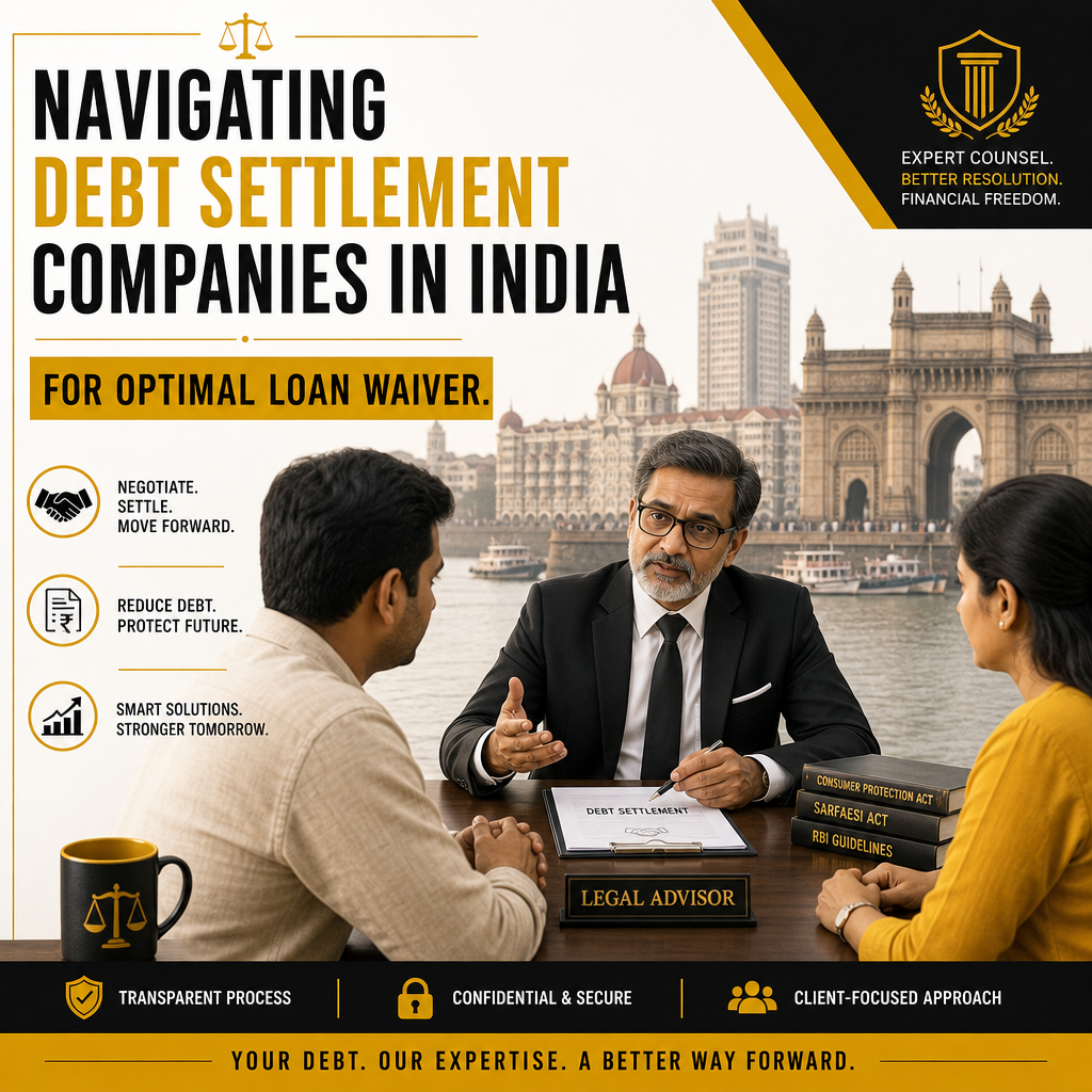 Navigating Debt Settlement Companies in India for Optimal Loan Waiver