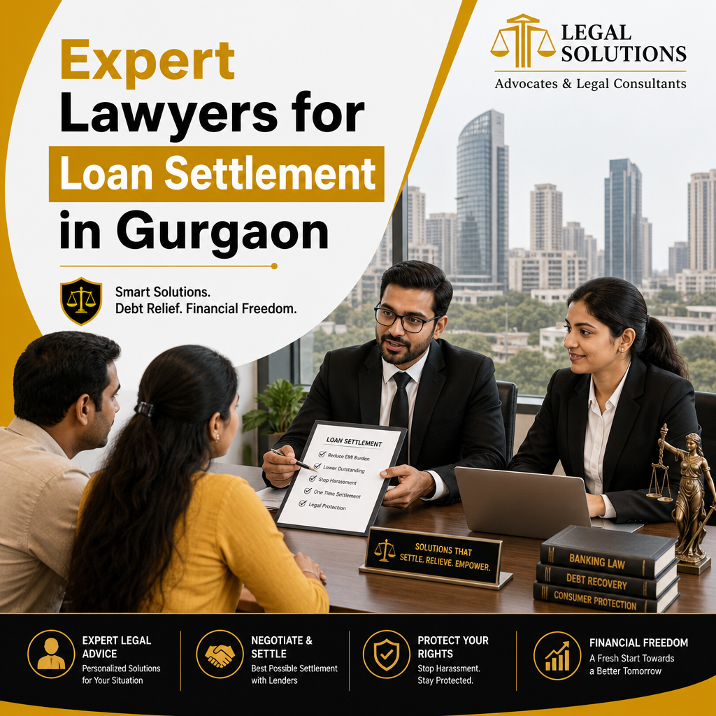 Expert Lawyers for Loan Settlement in Gurgaon