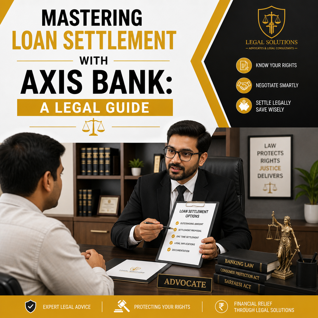 Mastering Loan Settlement with Axis Bank: A Legal Guide