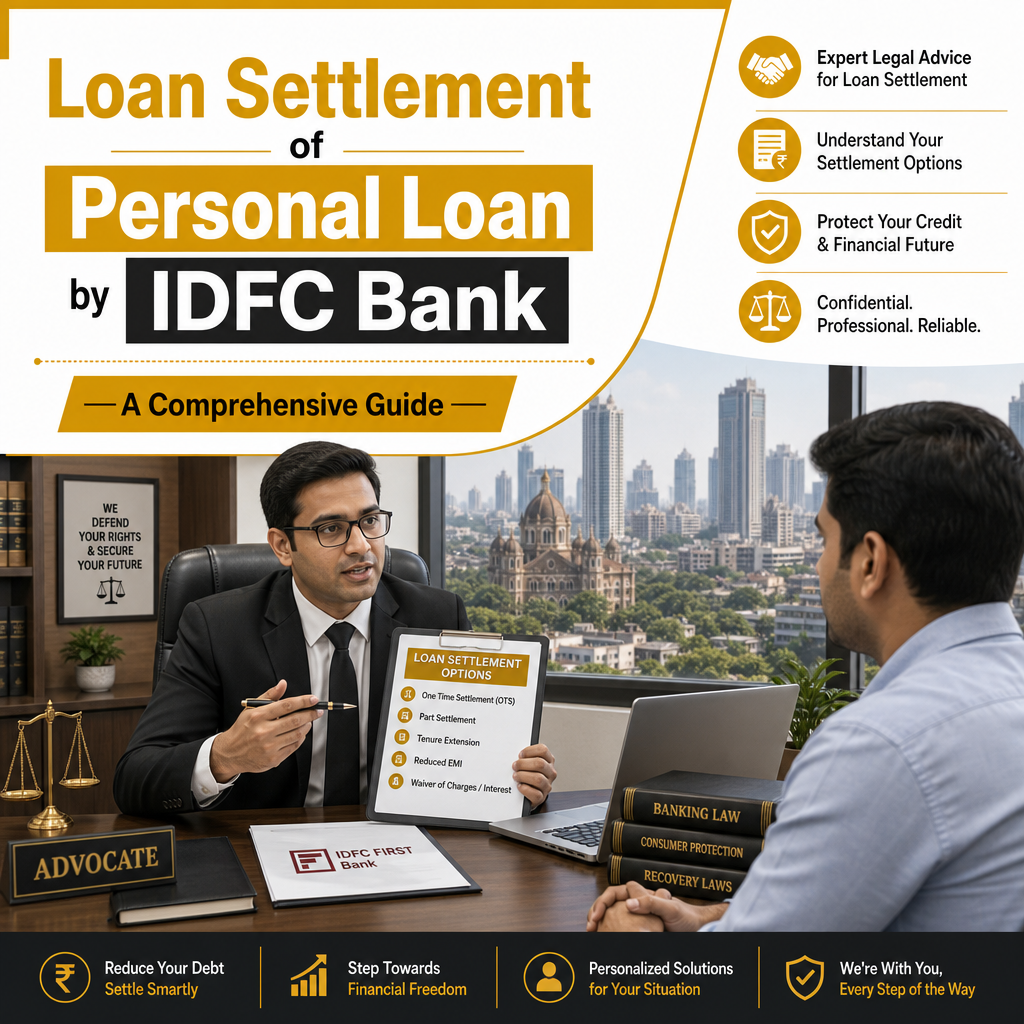 Loan Settlement of Personal Loan by IDFC Bank: A Comprehensive Guide