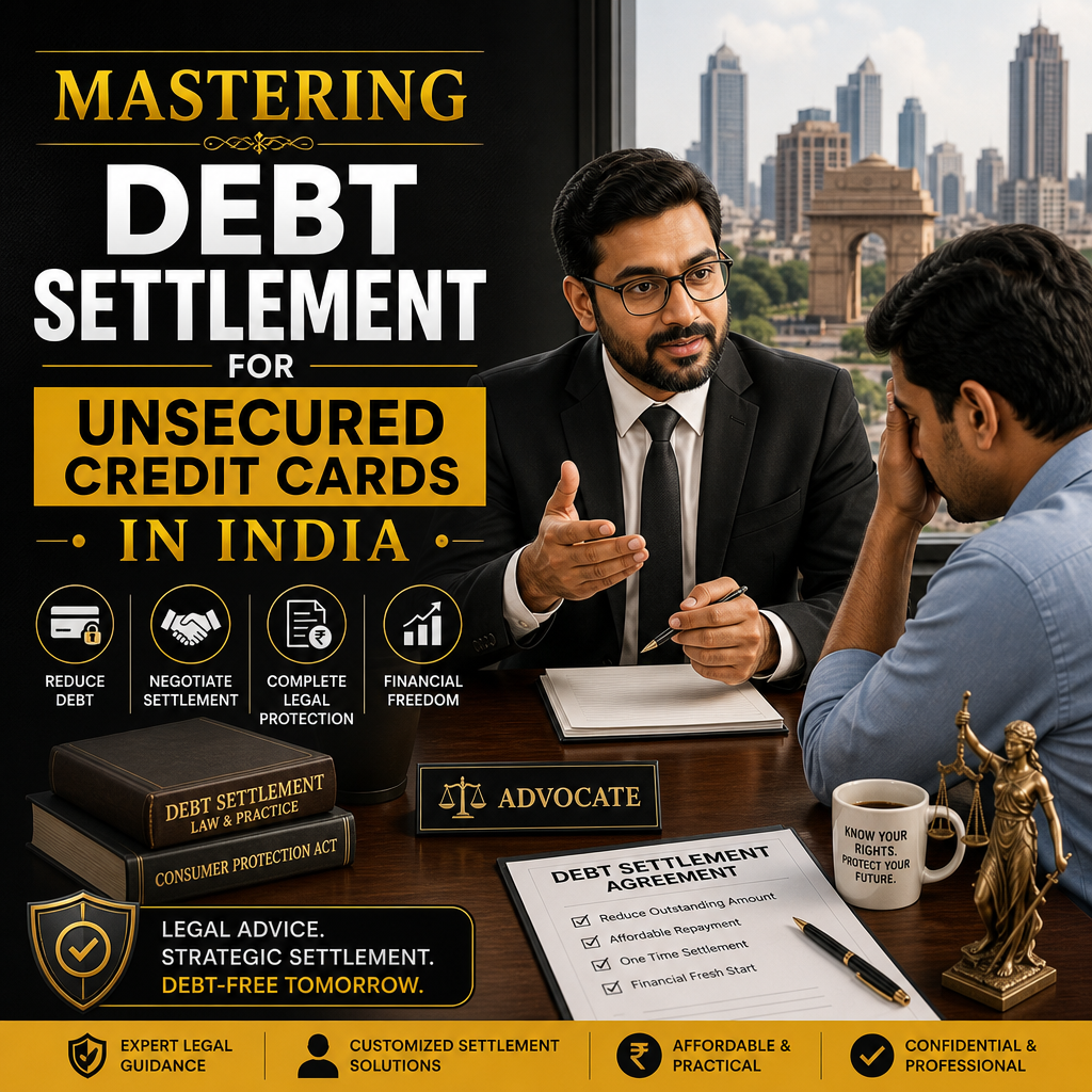 Mastering Debt Settlement for Unsecured Credit Cards in India