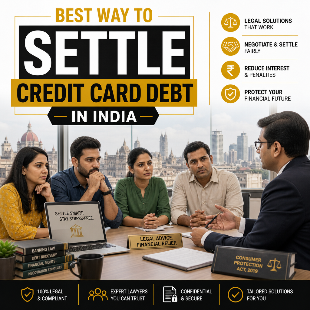 Best Way to Settle Credit Card Debt in India