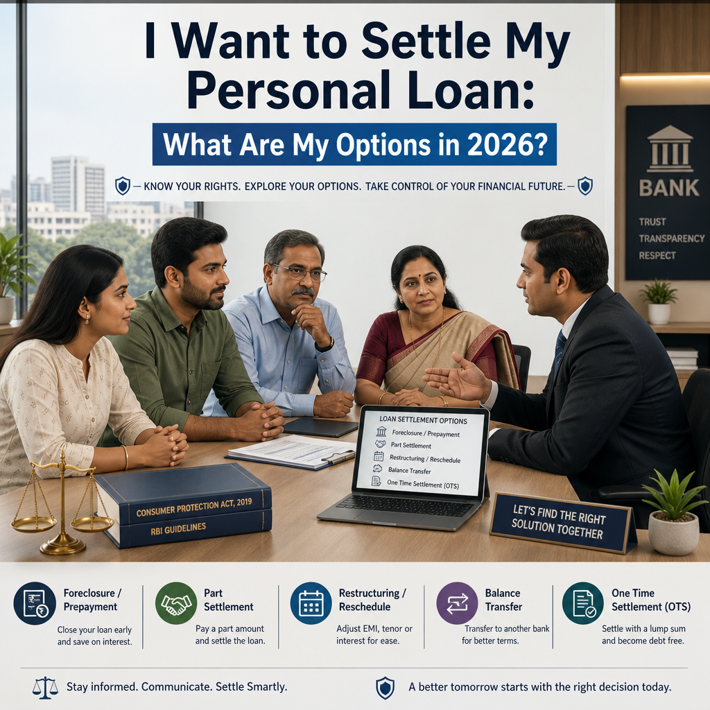 I Want to Settle My Personal Loan: What Are My Options in 2026?