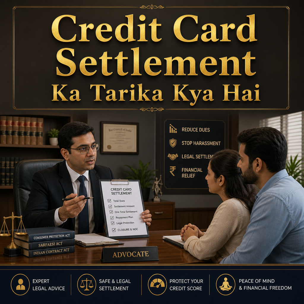 Credit Card Settlement Ka Tarika Kya Hai (2026)