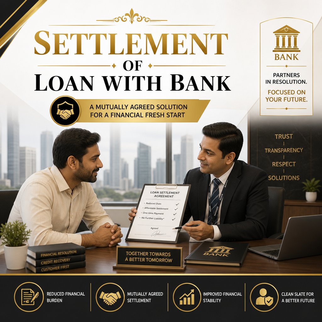 Settlement of Loan with Bank: Understanding Your Rights and Options
