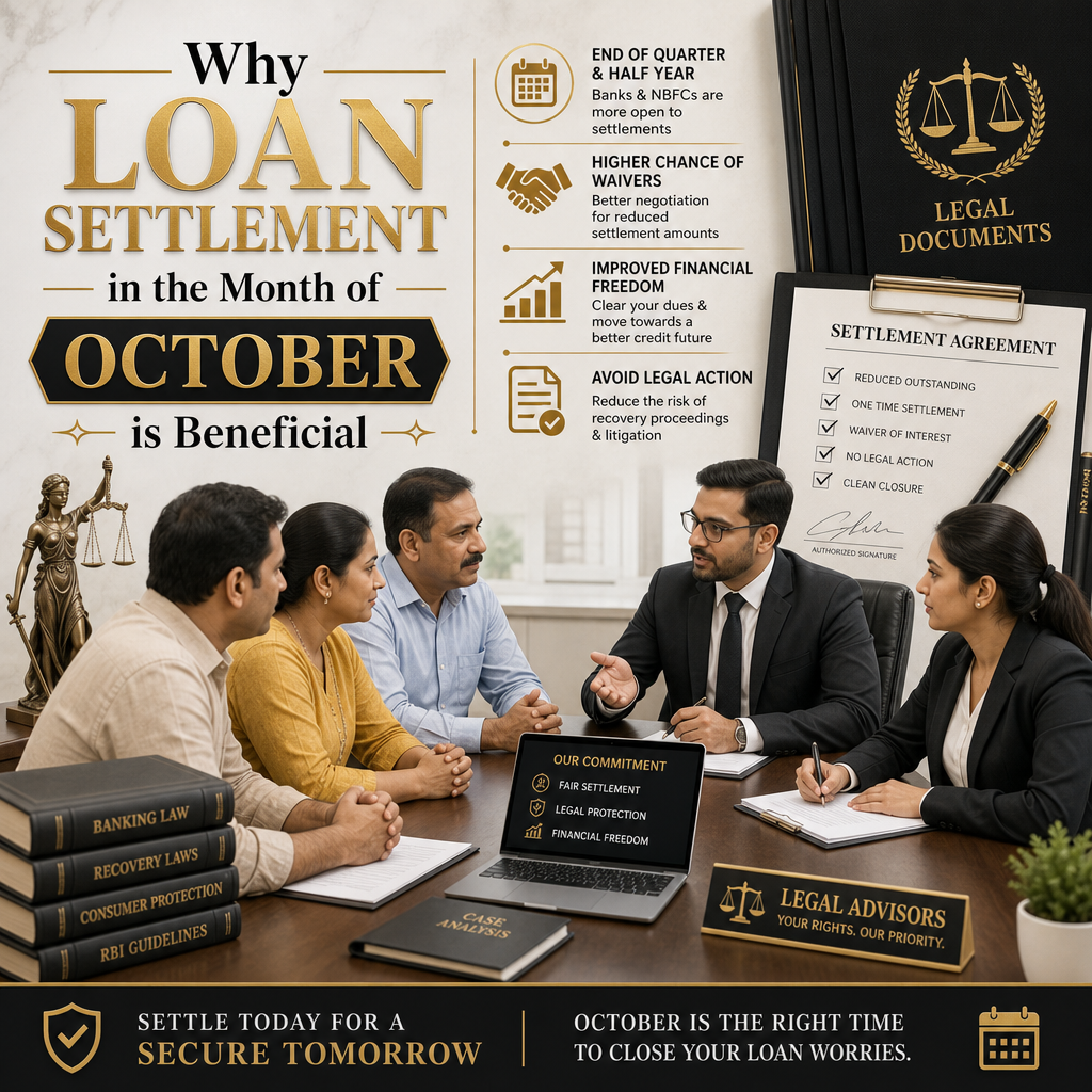Why Loan Settlement in the Month of Oct is Beneficial for Borrowers (2026)