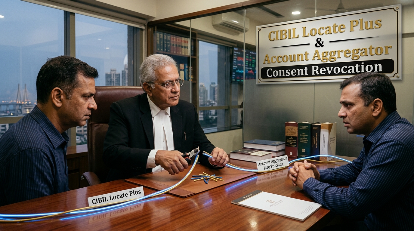 CIBIL Locate Plus Skip Tracing & Account Aggregator Consent Revocation (2026)