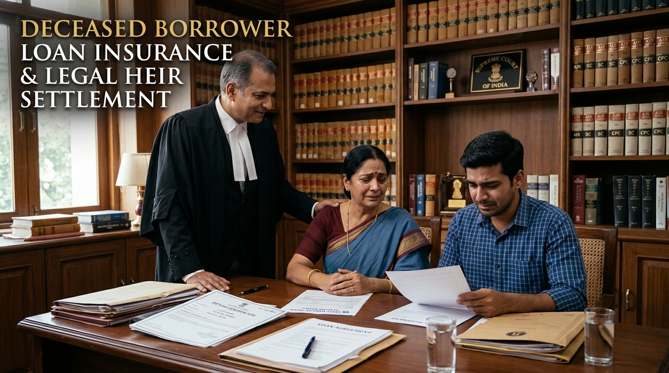 Deceased Borrower Loan Insurance Rejection & Legal Heir Settlement (2026)