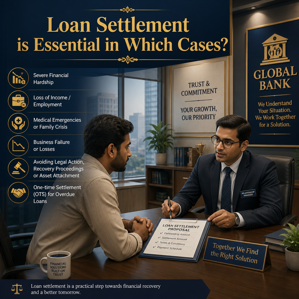 Loan Settlement is Essential in Which Cases? (2026)