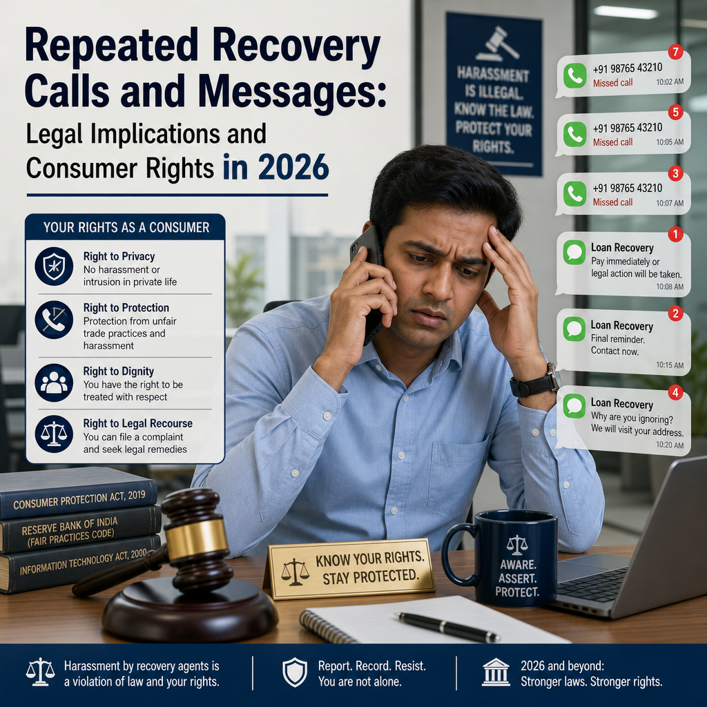 Repeated recovery calls and messages: Legal Implications and Consumer Rights in 2026