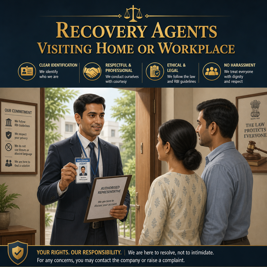 Recovery agents visiting home or workplace: Know Your Rights (2026)