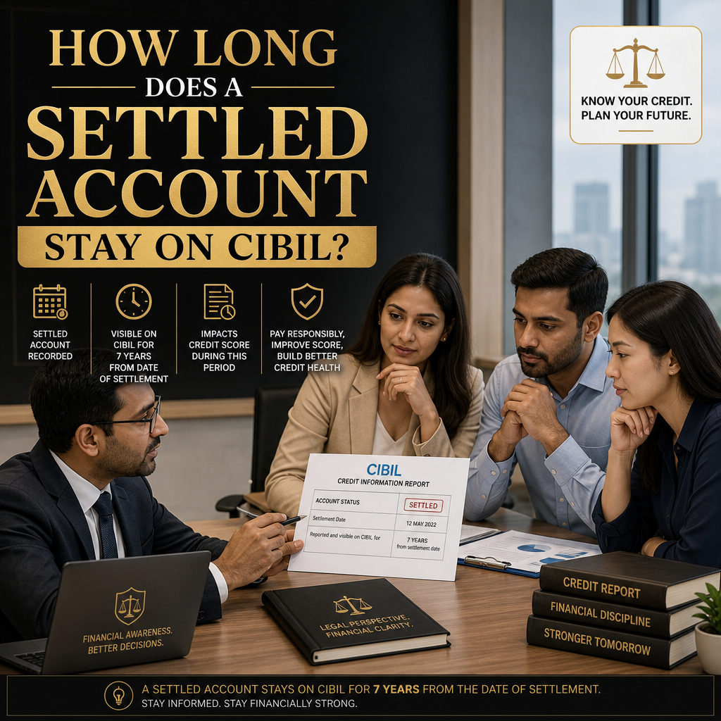 How Long Does a Settled Account Stay on CIBIL? (2026)