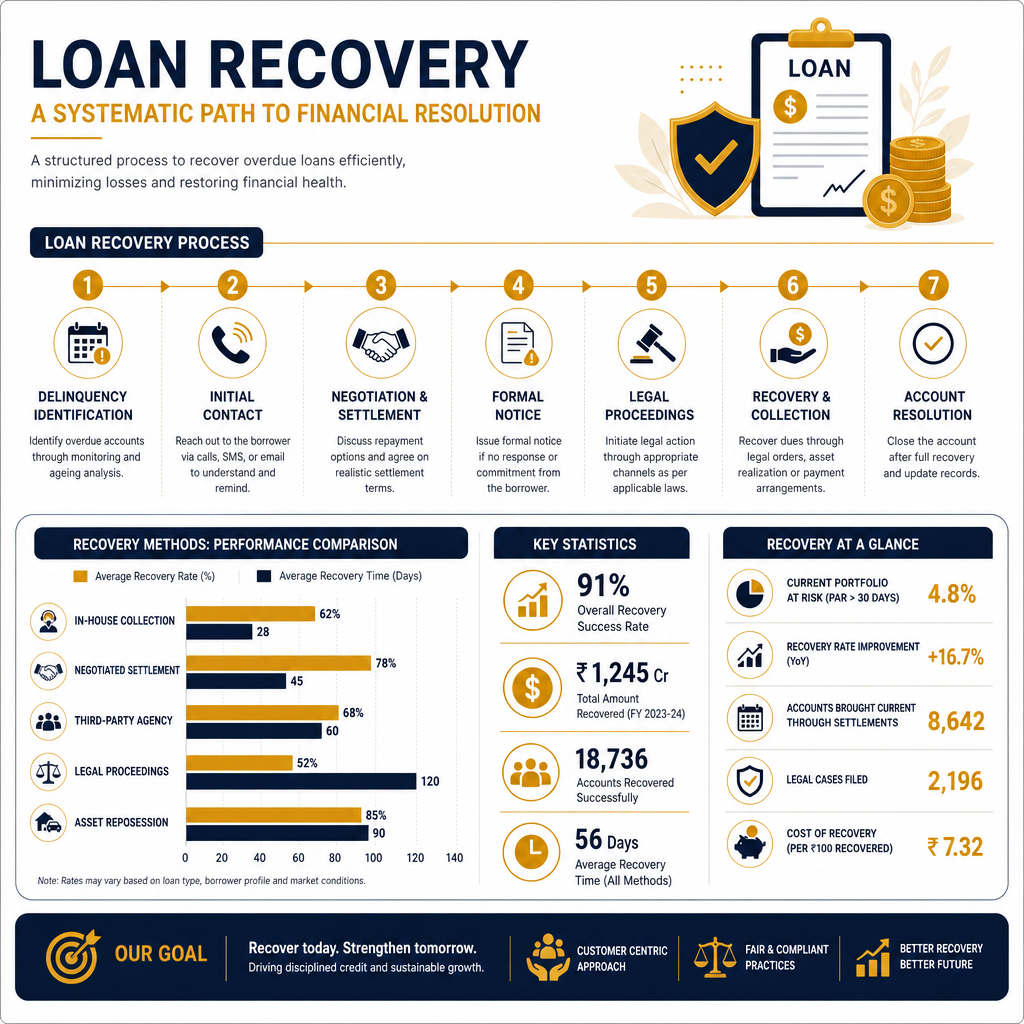 Understanding Loan Recovery: A Legal Perspective - Data Infographic