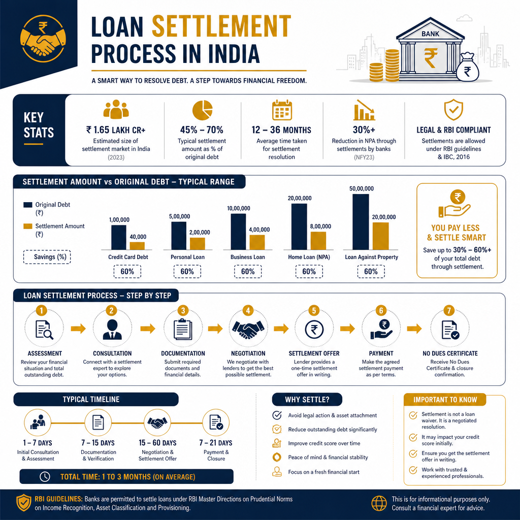 Expert Loan Settlement Lawyer: Minimize Amount, Maximize Waiver - Data Infographic