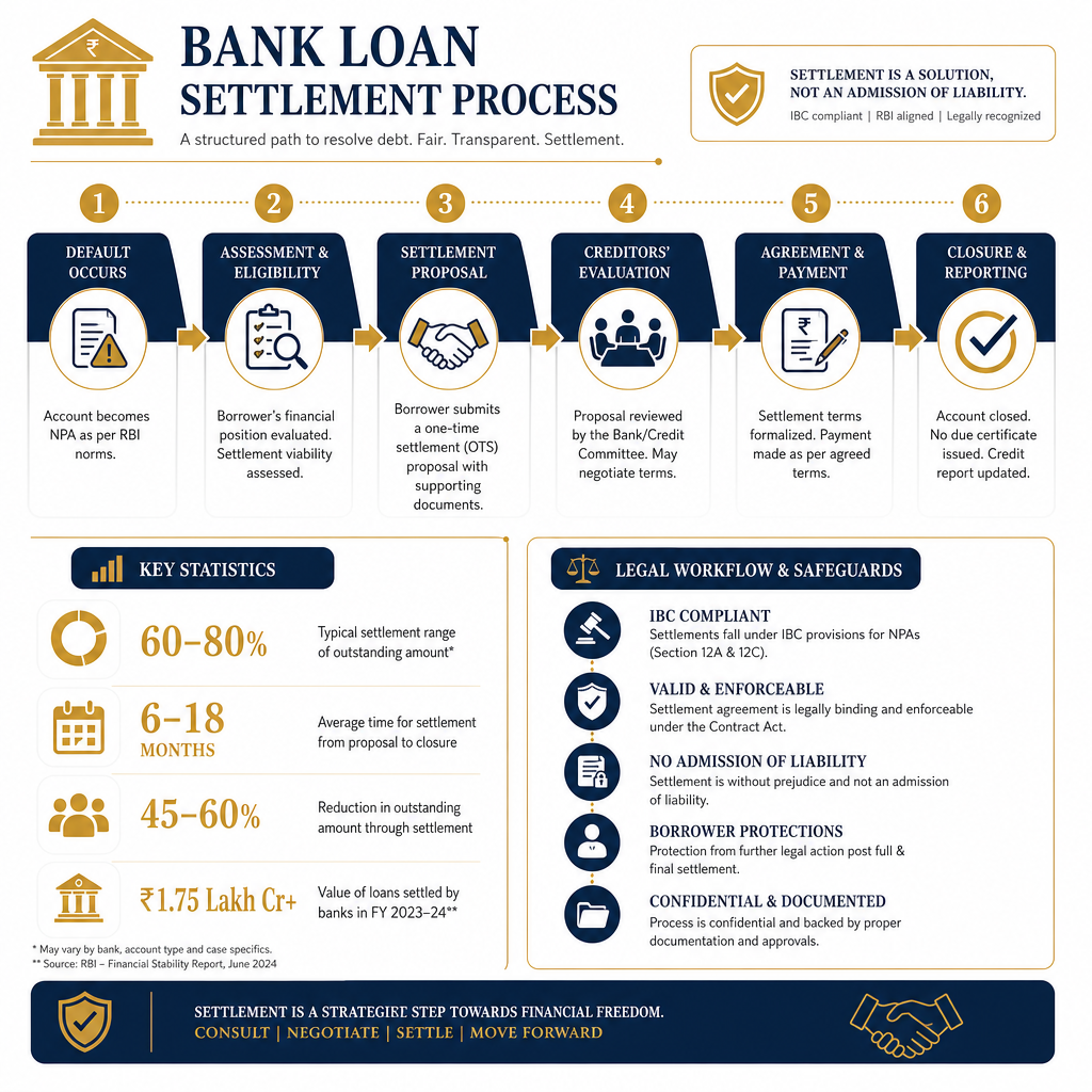 Advocate for Bank Loan Settlement: Navigating Your Rights (2026) - Data Infographic