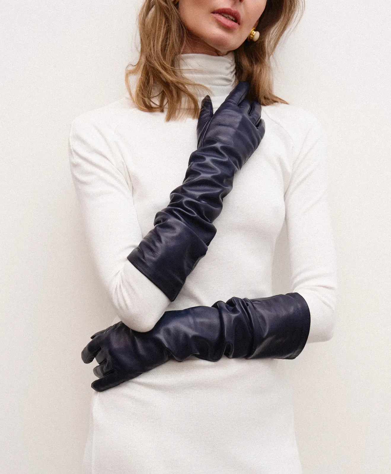 The Opera Gloves navy