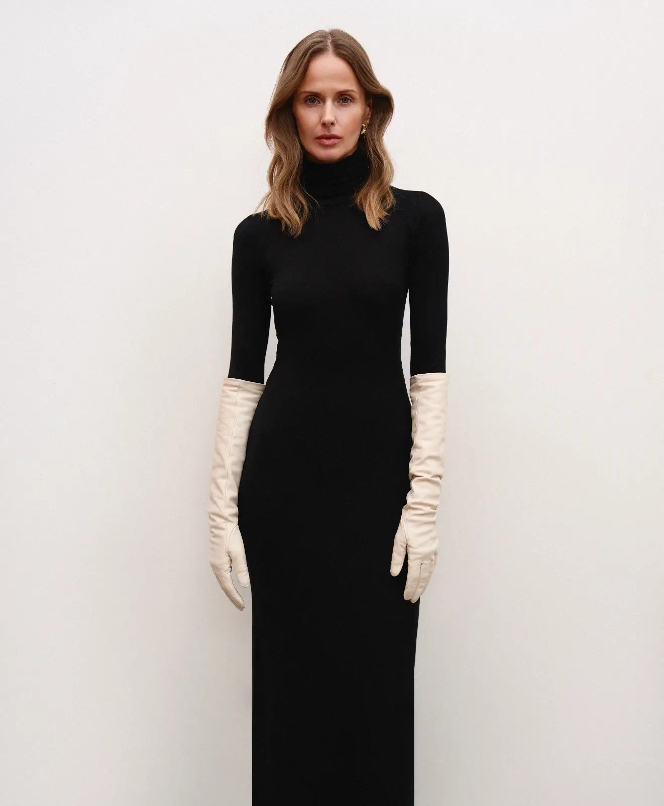 The Opera Gloves creamy white