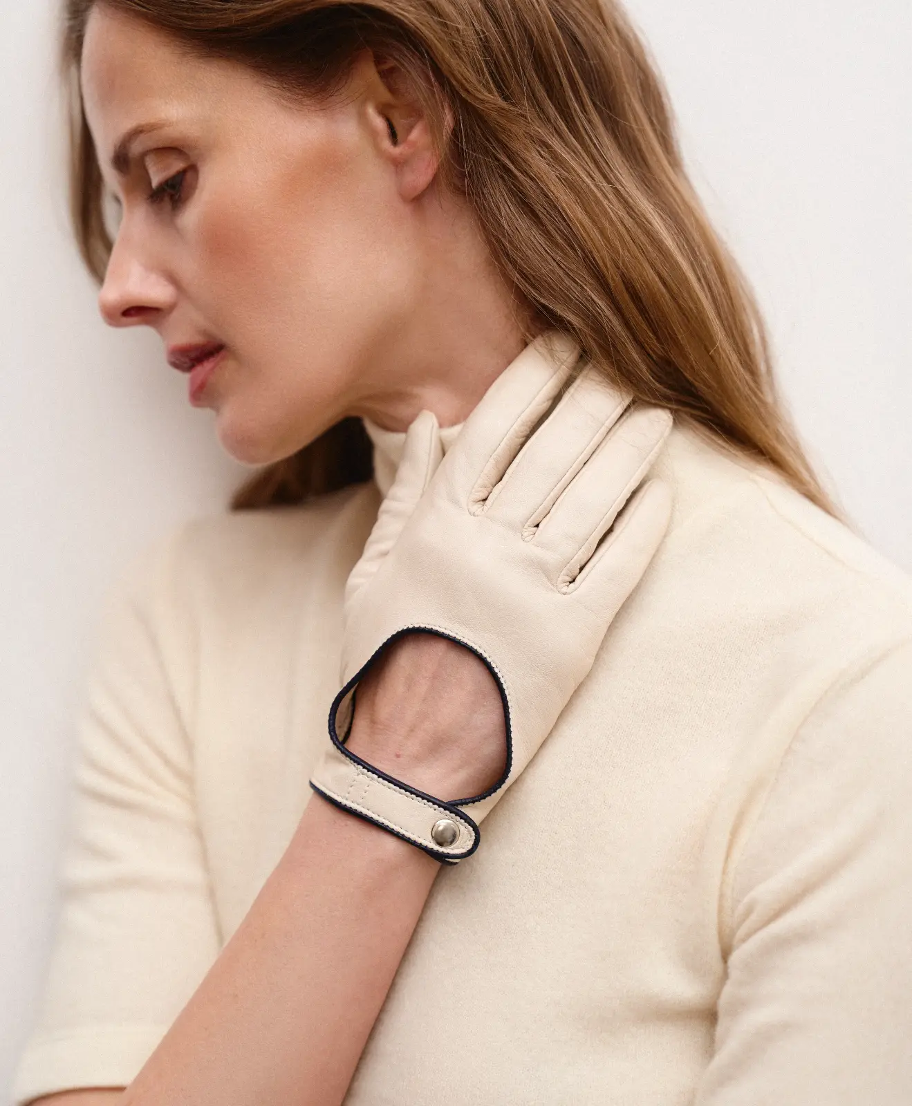 The Grace Gloves creamy white