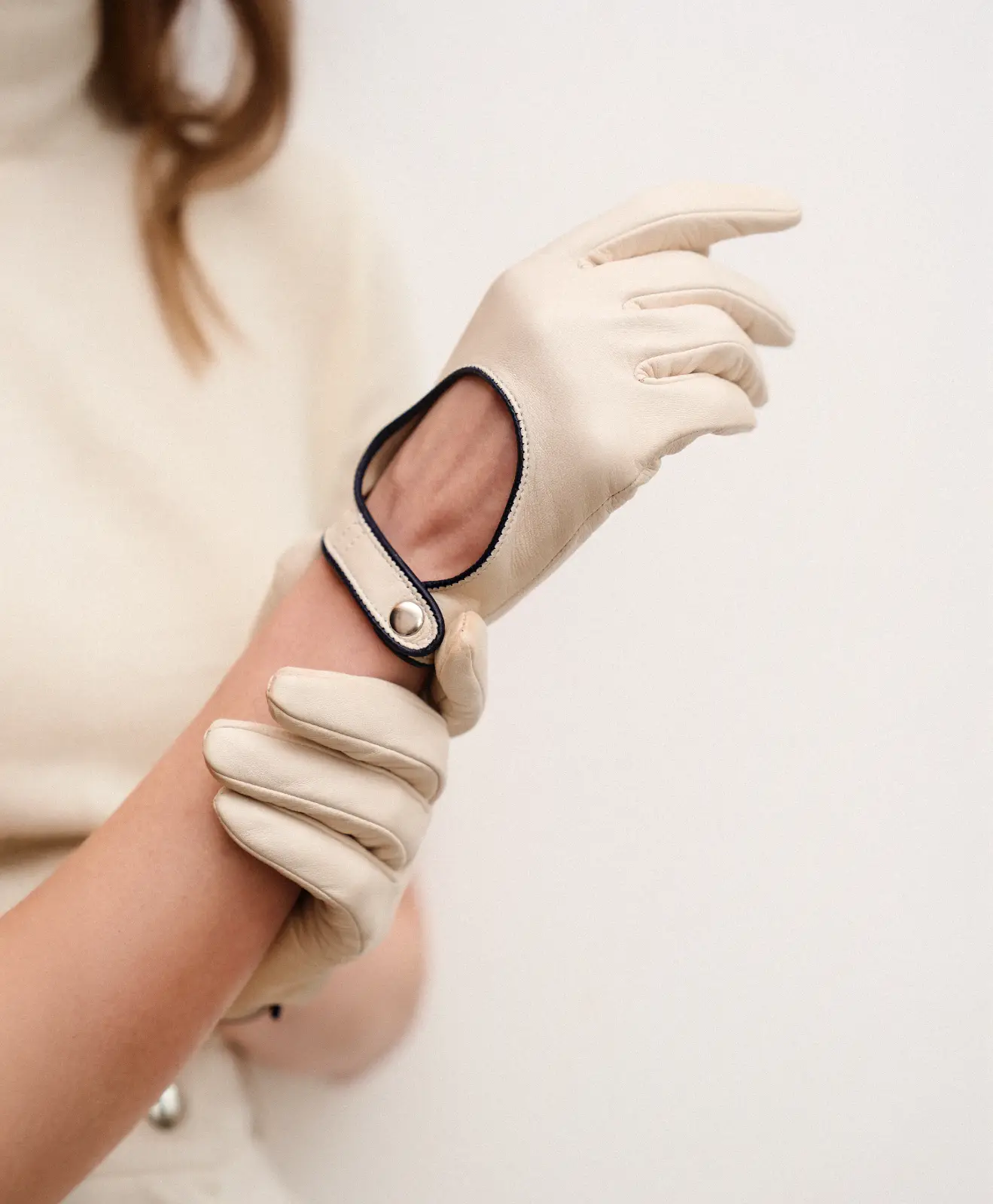 The Grace Gloves creamy white