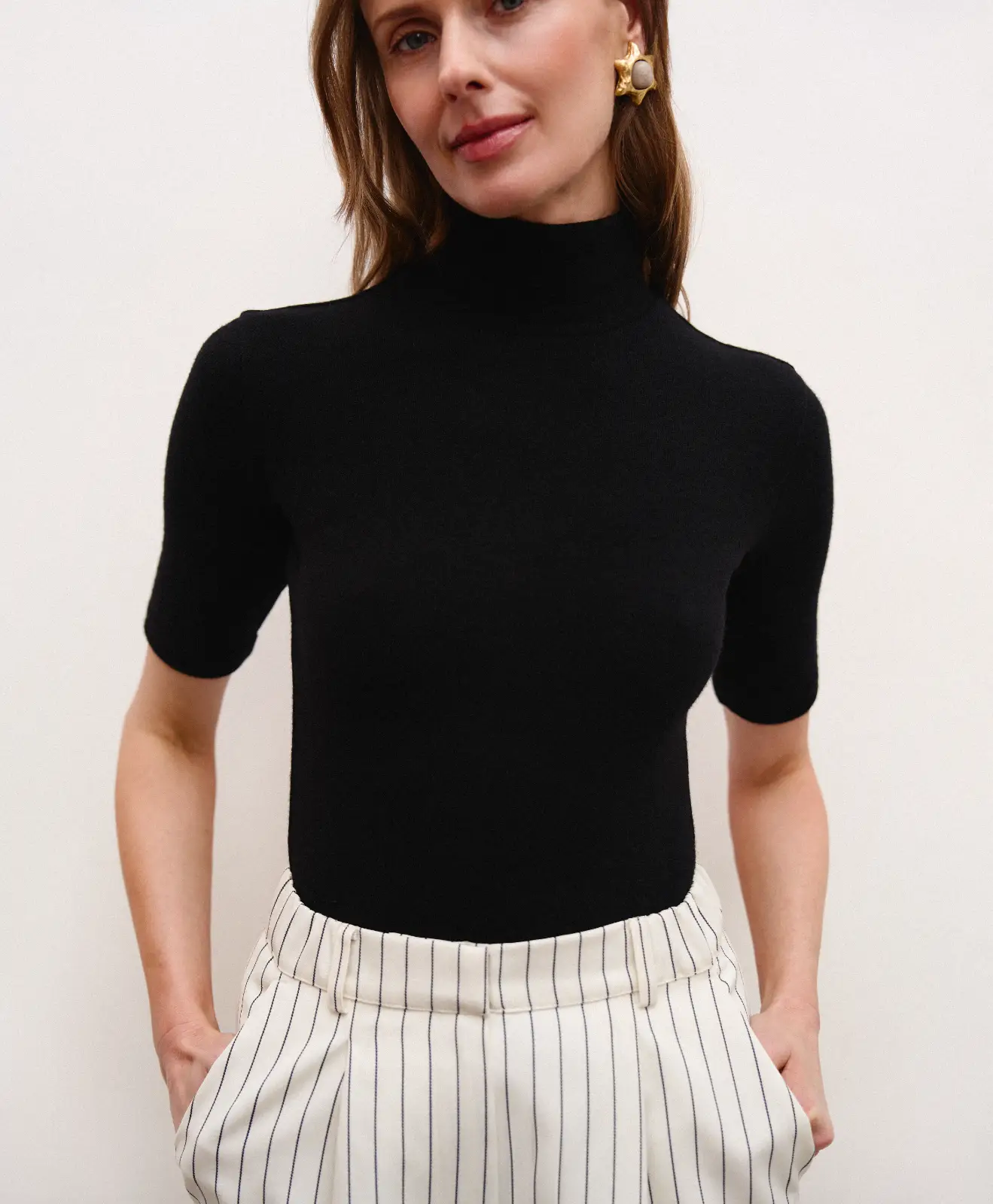 The Jet Set Top black