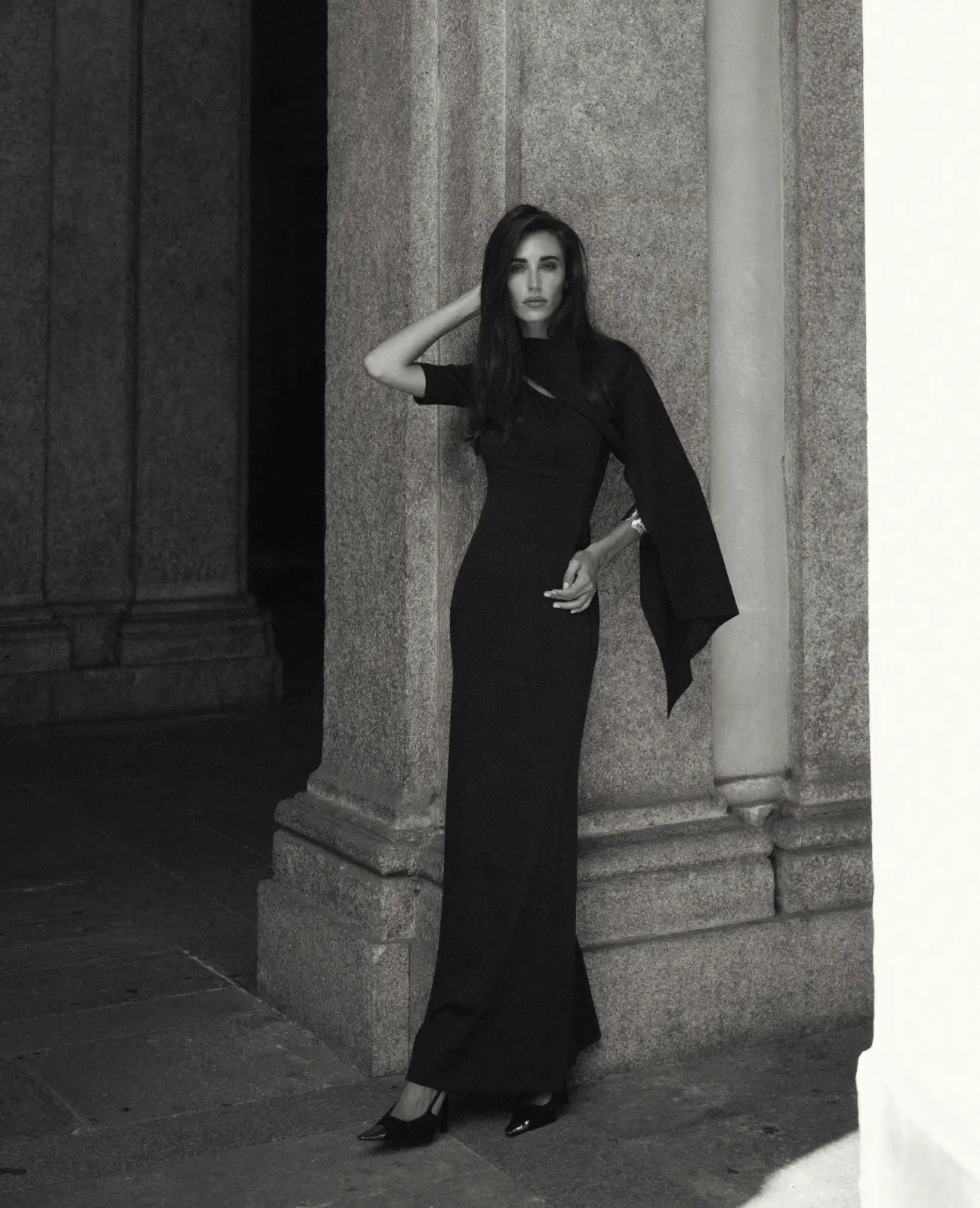 Chocolate brown Affair dress - old money aesthetic for women