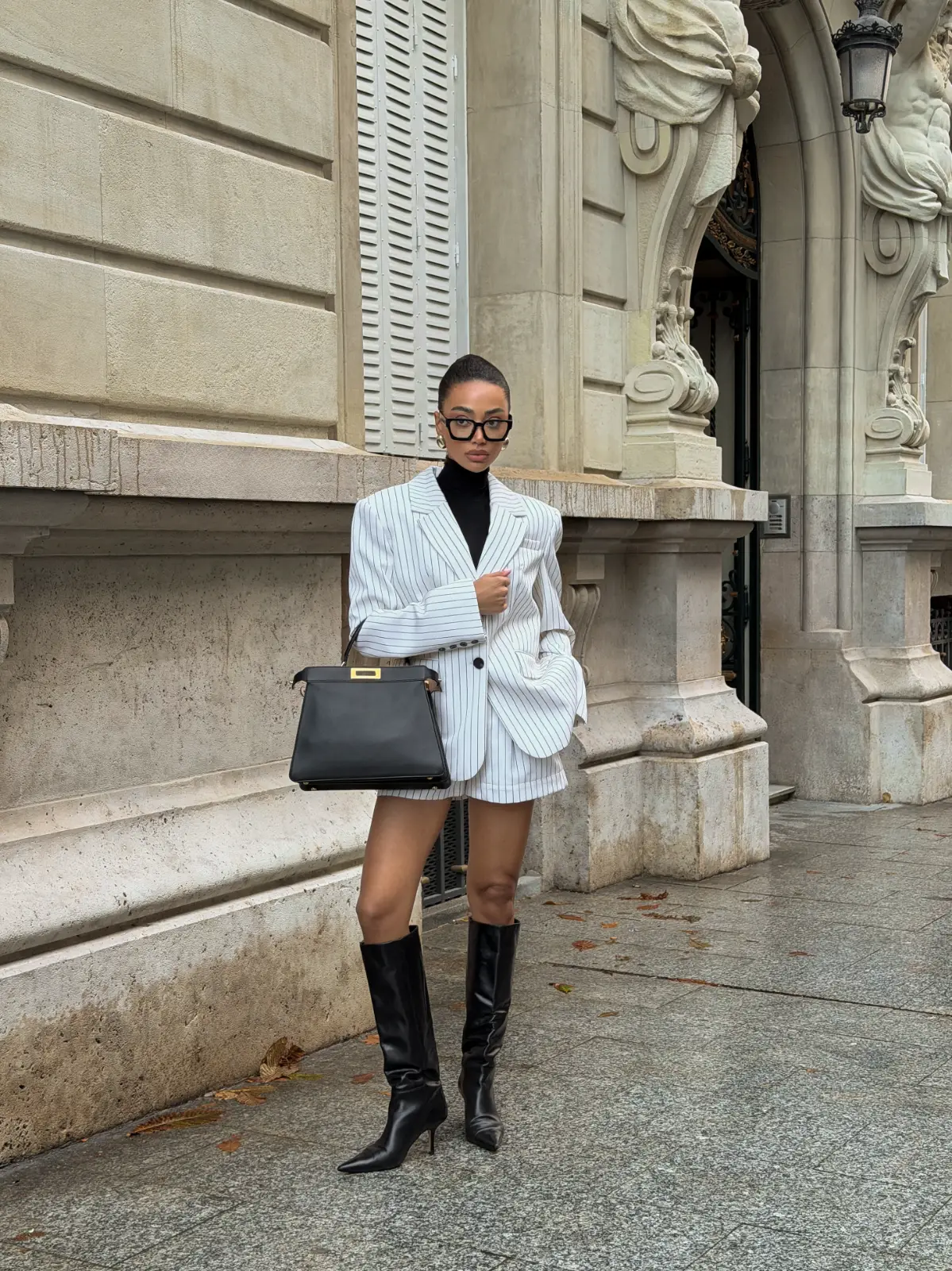 The Truman wool white blazer—classic women’s clothing