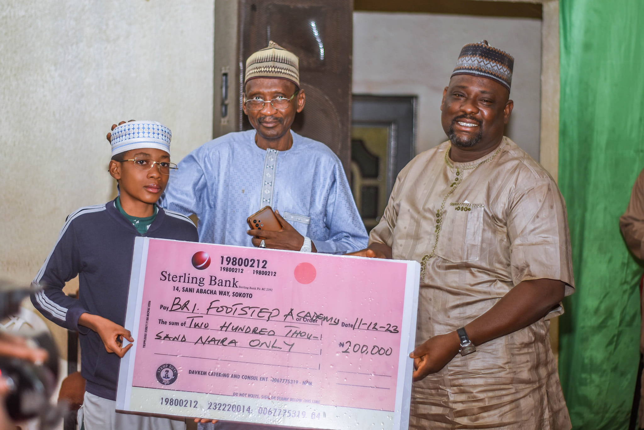 Photo of Zakaria Zukaleila of Brilliant Footsteps Academy