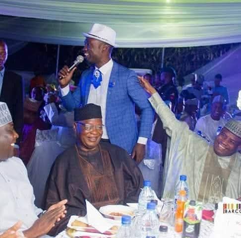 MC ORLY with the Governor of Sokoto state
