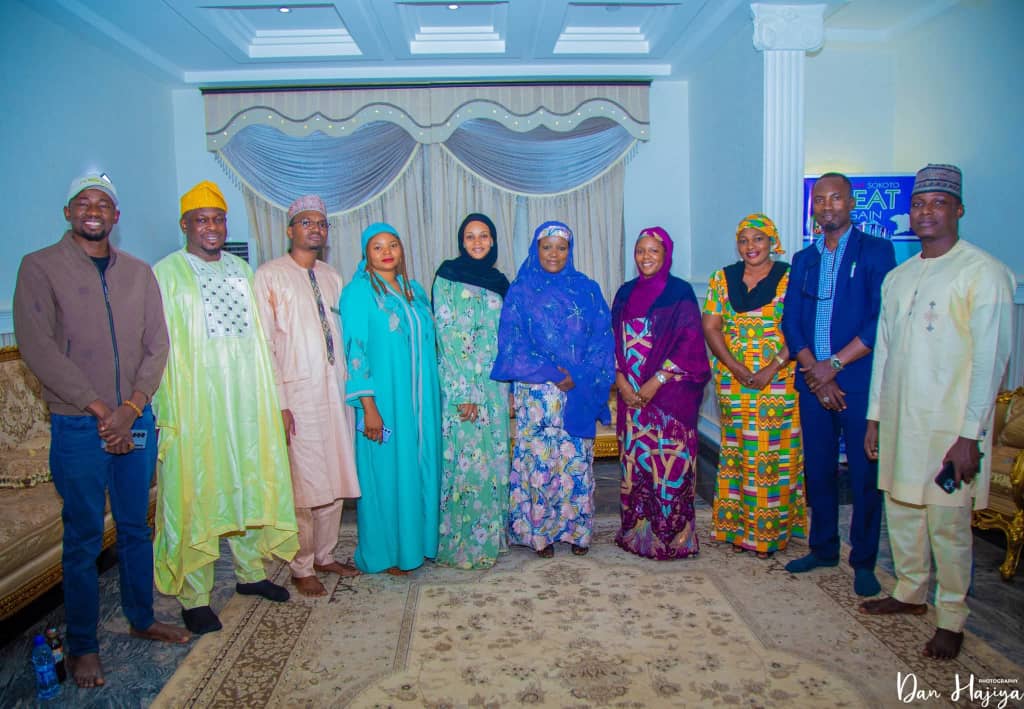 Amazing Fame Concept team with the Vice Chancellor, Iconic University