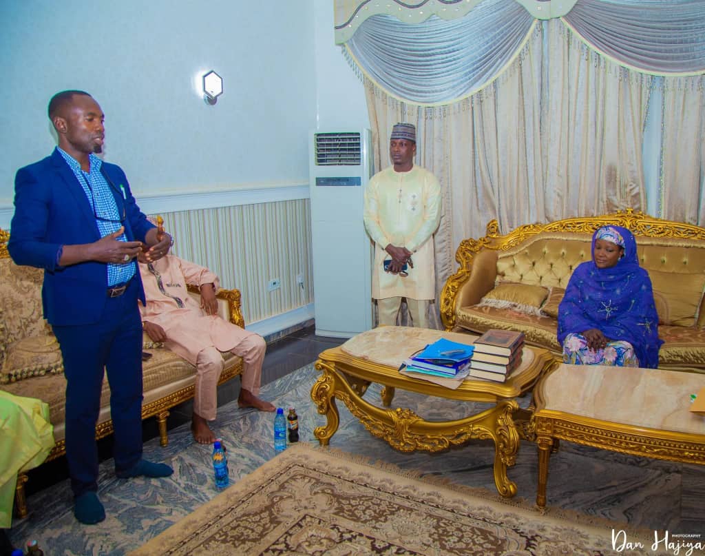 With Her Excellency Hajiya Fatima Ahmed Aliyu Sokoto