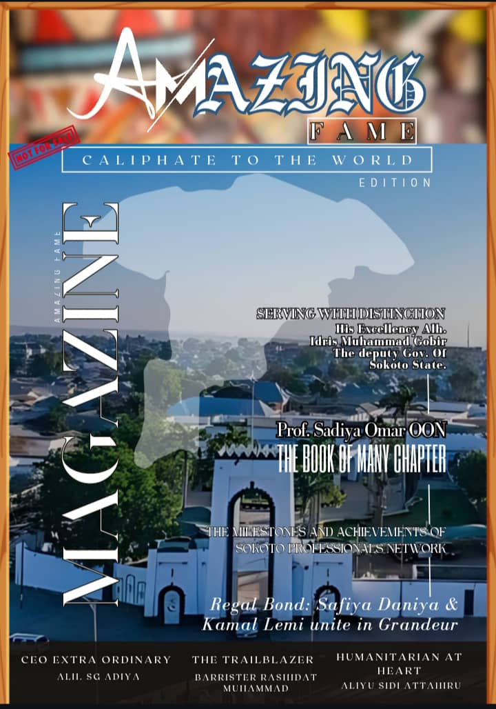 Amazing Fame Magazine Cover