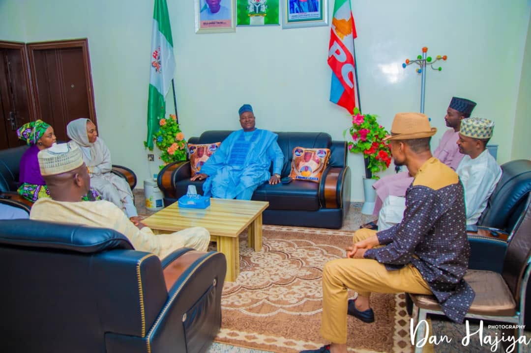 With the Deputy Governor of Sokoto, His Excellency Alh Idris Mohammad Gobir