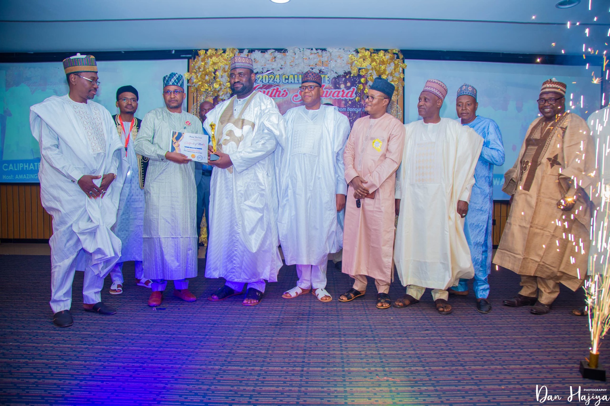 With the Deputy Governor of Sokoto, His Excellency Alh Idris Mohammad Gobir