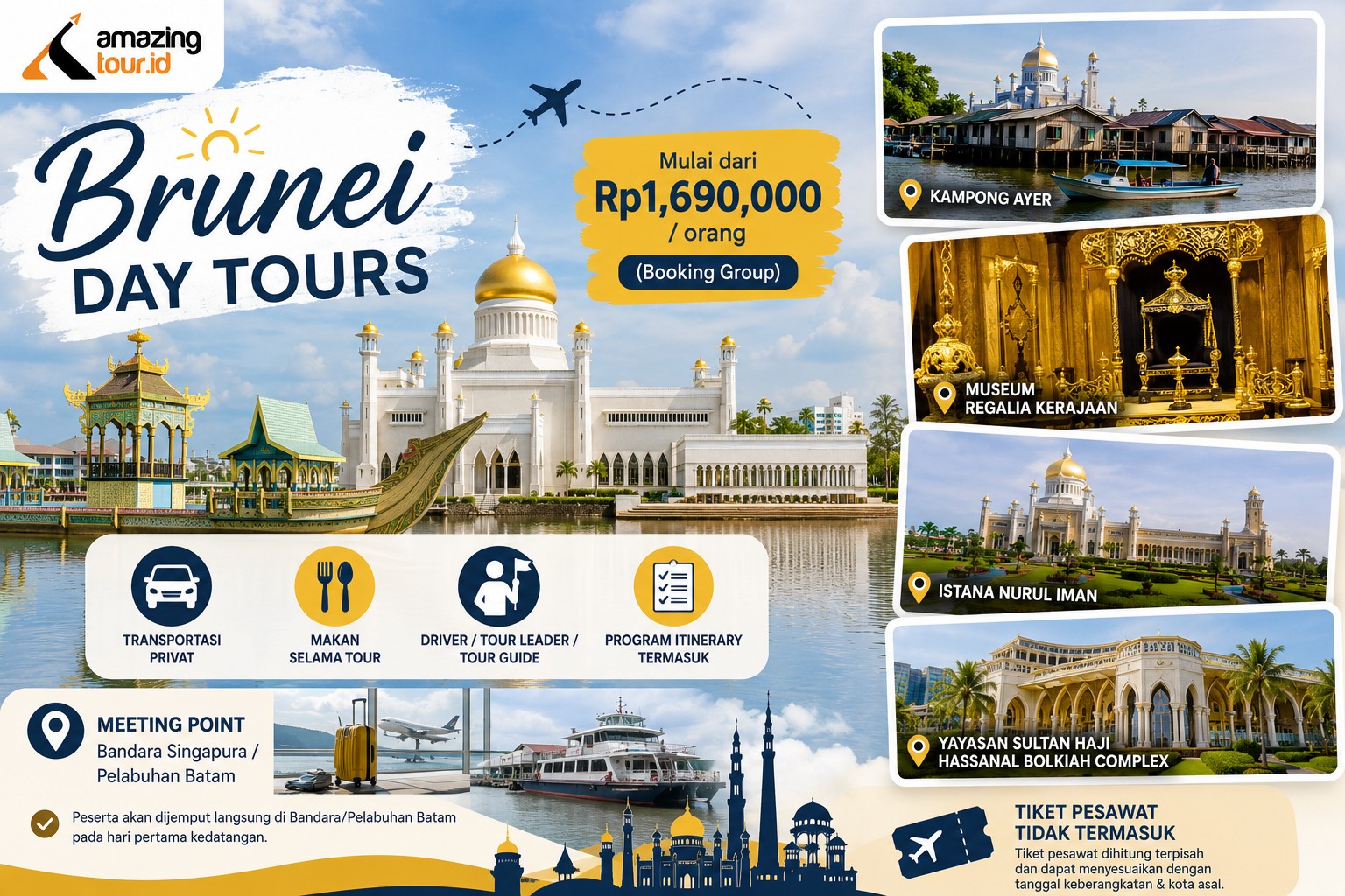 Paket Tour Brunei Day Tours