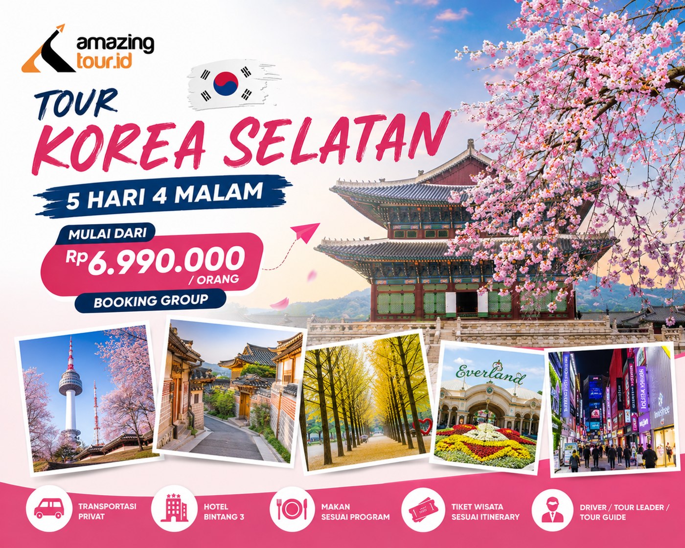 Tour Korea Selatan 5 Hari 4 Malam