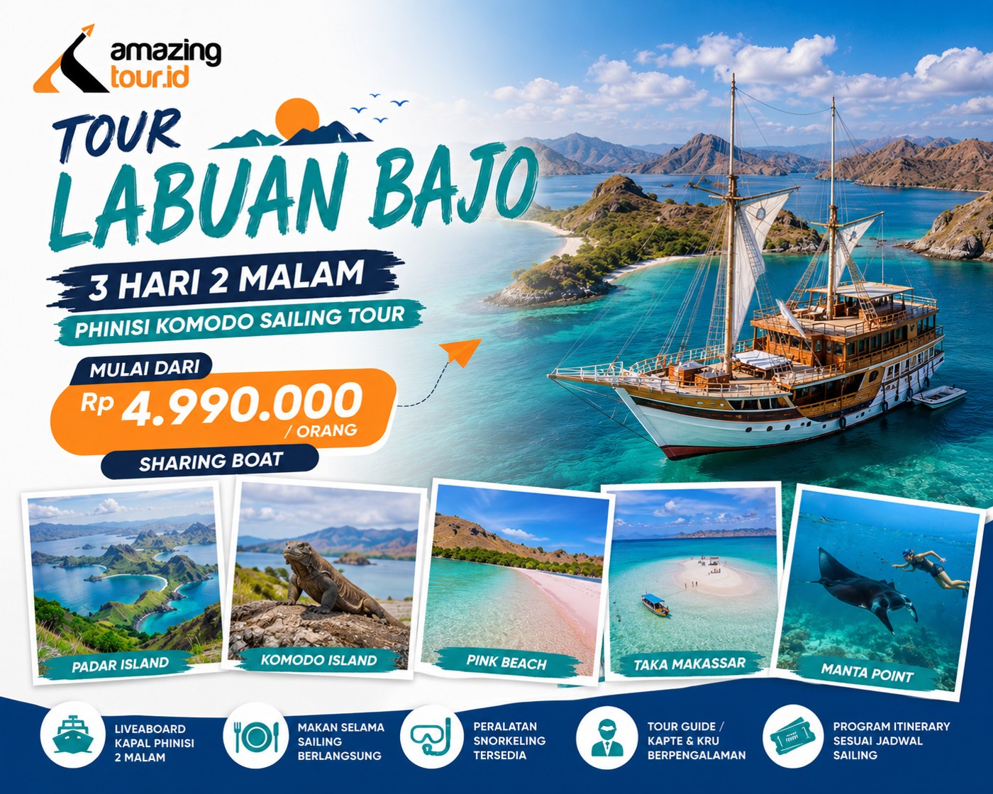 Paket Tour Labuan Bajo 3 Hari 2 Malam