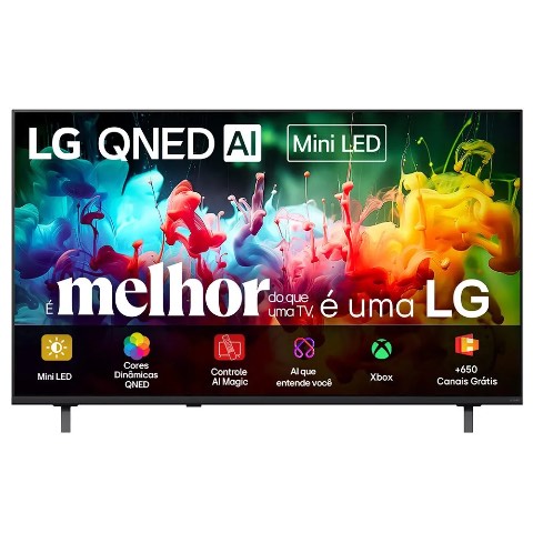 Smart TV 65" LG 4K UHD QNED Mini LED AI QNED70 65QNED70BSA WebOS 26 2026