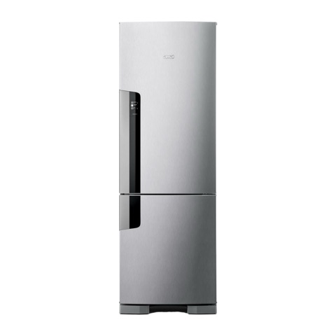 Geladeira Consul Frost Free Inverse 397 L Inox CRE44BK